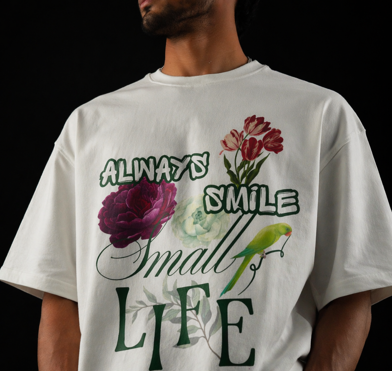 Always Smile Oversized Tee – AADIO