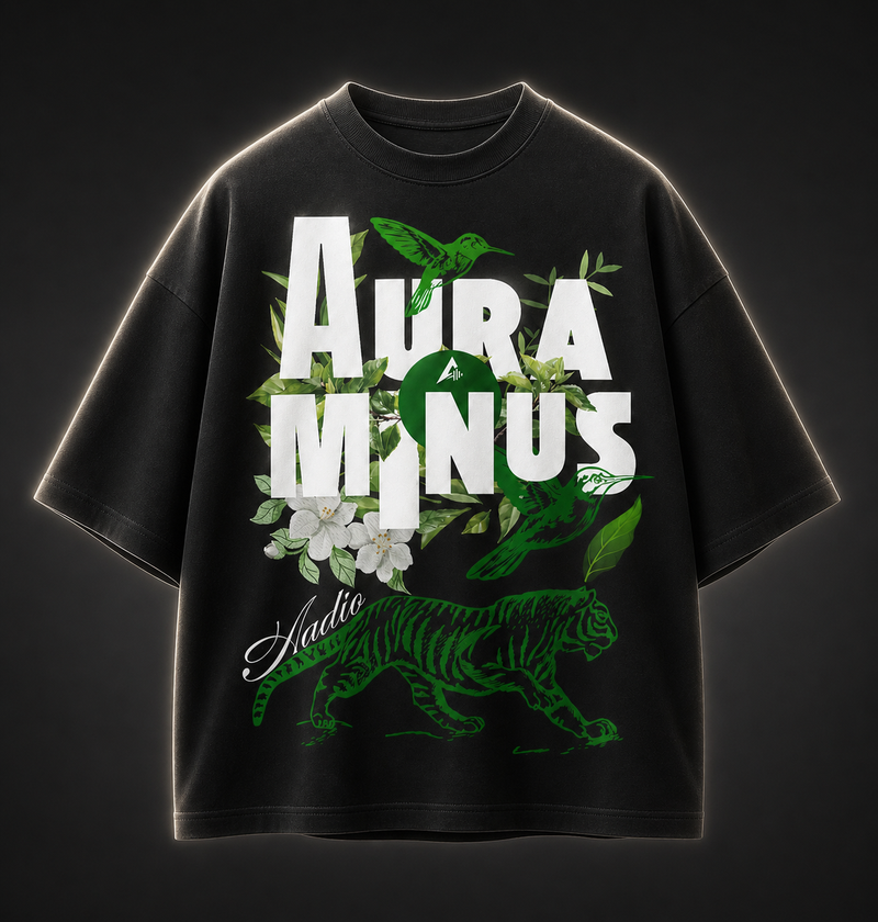 Aura Minus Oversized Tee – AADIO