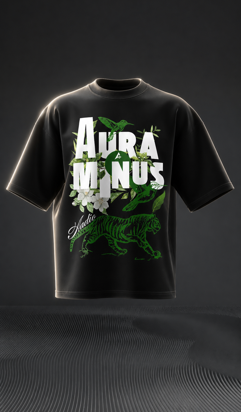 Aura Minus Oversized Tee – AADIO