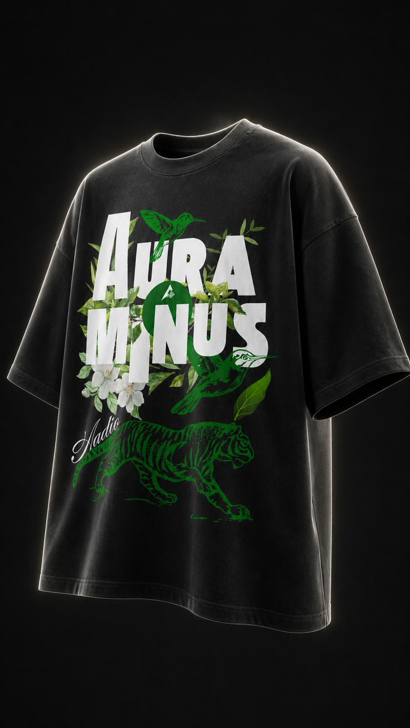 Aura Minus Oversized Tee – AADIO