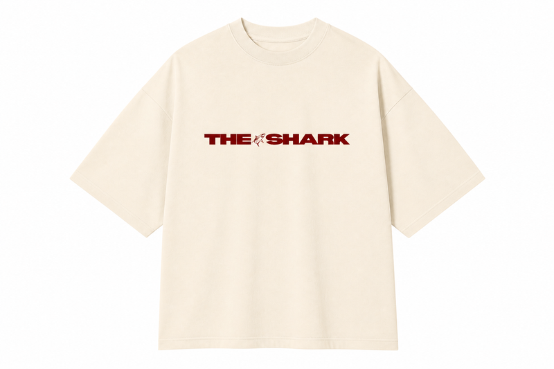 Damage Shark Oversized Tee – AADIO