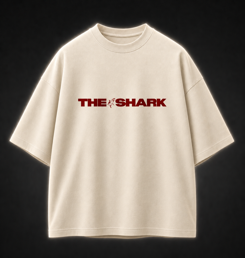 Damage Shark Oversized Tee – AADIO