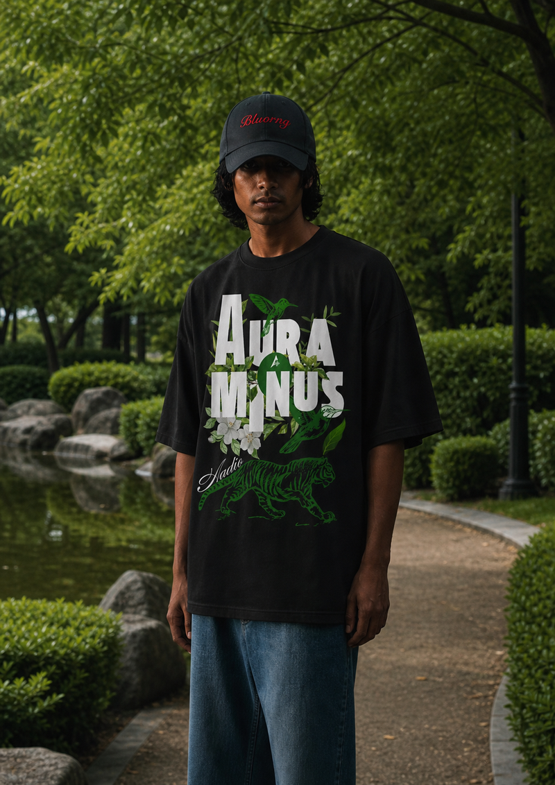 Aura Minus Oversized Tee – AADIO
