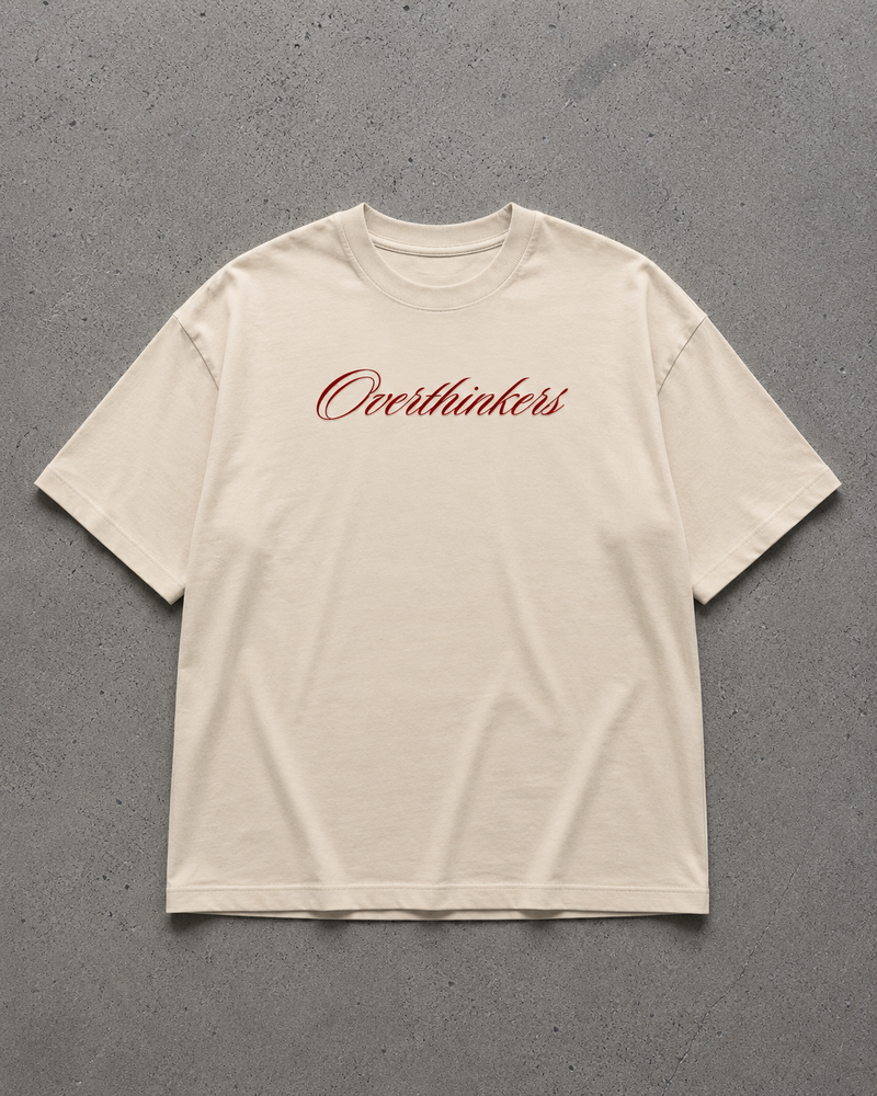 Overthinkers Oversized Tee – AADIO