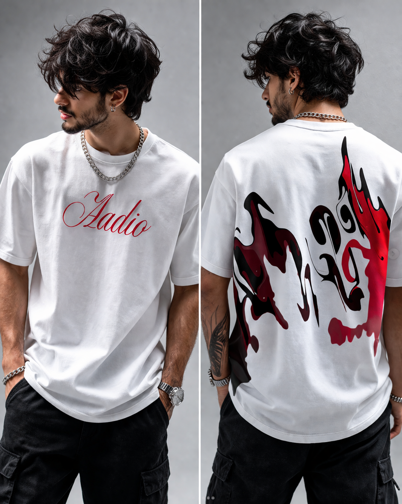 The Fire Oversized Tee – AADIO