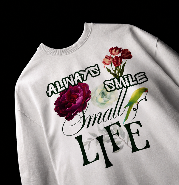 Always Smile Oversized Tee – AADIO