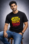 Work Hard Regular Fit Tee – AADIO